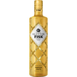 Glitter Fisk Gold Tropical...