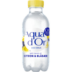 Aqua d'Or Brus Citron & Blåbær