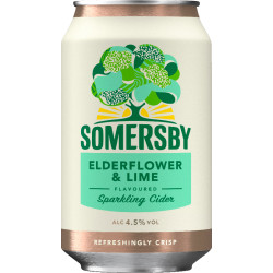 Somersby Elderflower Lime 