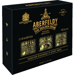 Aberfeldy 12, 16 + 21 years