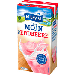 Milram Moin Erdbeere 500ml