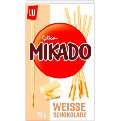Mikado med hvid chokolade
