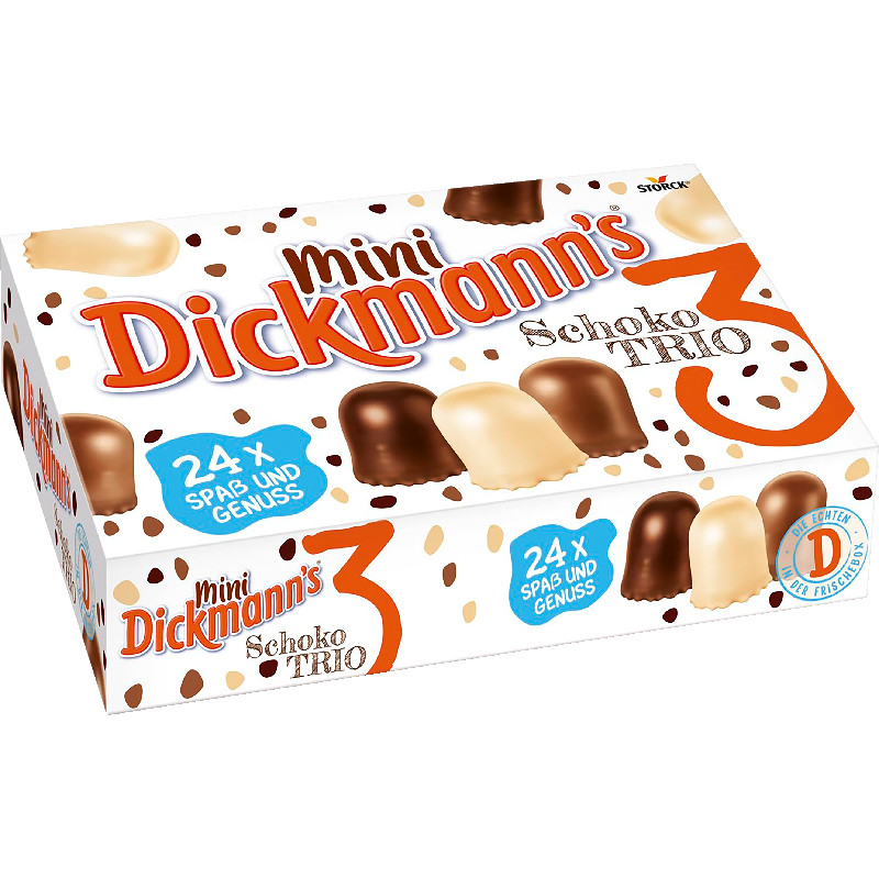 Mini Dickmann's Schoko Trio fldeboller