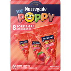 Nørregade Ice Poppy Jordbær