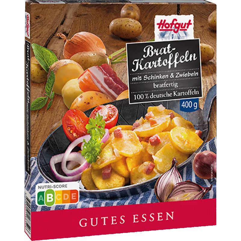 Hofgut Brasede kartofler med lg og skinke