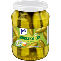ja! Syltede agurkestænger