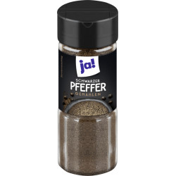 ja! Sort peber