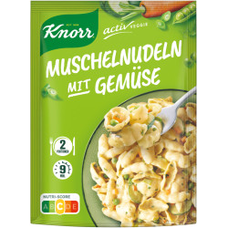 Knorr Muschelnudeln mit Gemüse