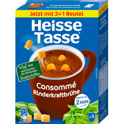 Heisse Tasse Consommé...