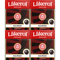 Läkerol Salmiak 4-pak