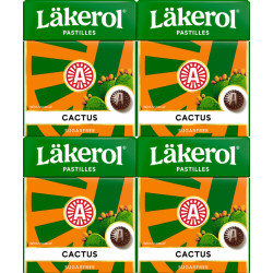 Läkerol Cactus 4-pak