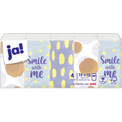 Ja! Taschentücher 15x10St