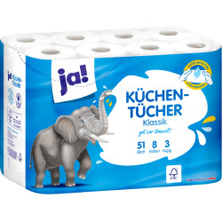 Ja! Küchenrolle 8er