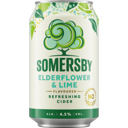 Somersby Elderflower & Lime