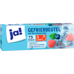 ja! Fryseposer 3 liter