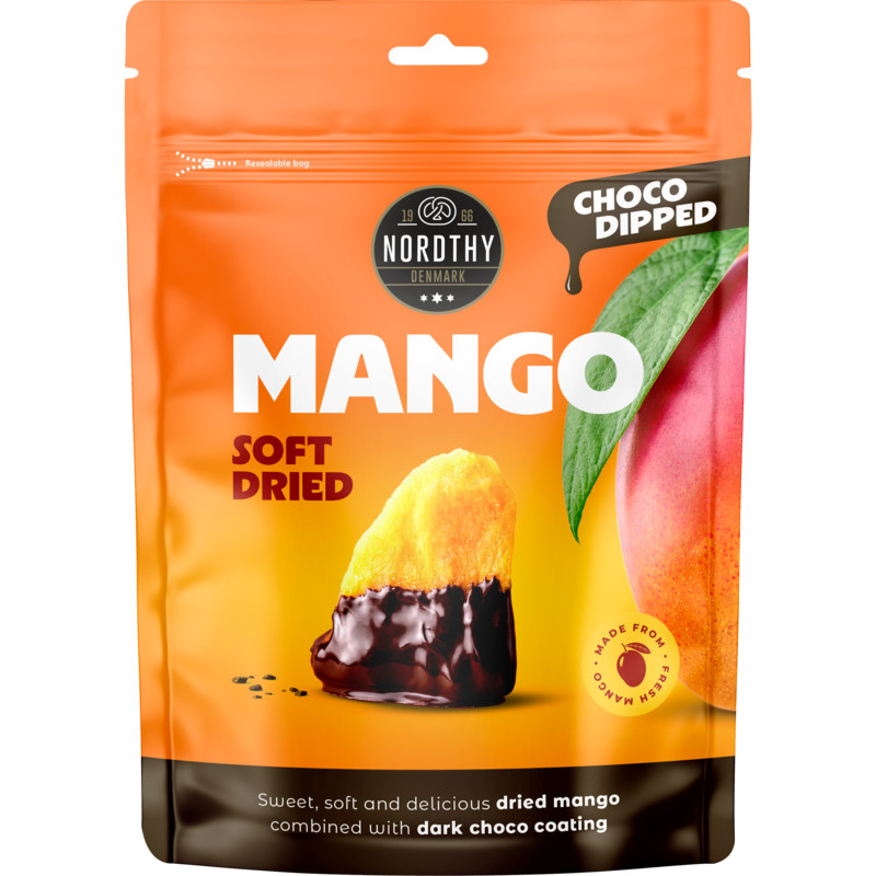 Nordthy Soft Dried Mango Choco Dipped